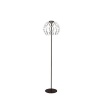 Immagine di Piantana Metallo Nickel Nero Led 49w Dimmerabile Lamoi Sforzin