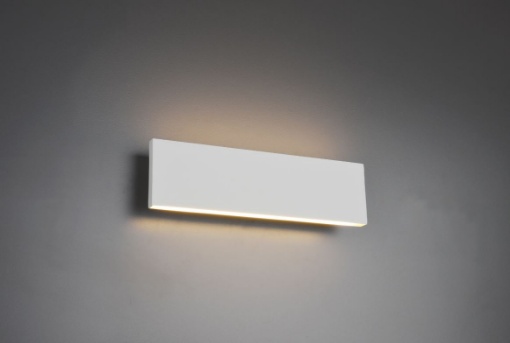 Immagine di Applique Rettangolo Doppia Emissione Led Concha Bianca L28 cm Trio Lighting