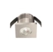 Immagine di Faretto Da Incasso Nichel Per Controsoffitto Quadrato 32mm Led 3w 4000k 30° GFA902N Gea