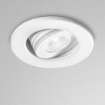 Immagine di Faretto Bianco Incasso Rotondo Regolabile Led 3w 3000k Ottica 38° Elara GFA880C