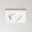 Immagine di Faretto Bianco Da Incasso Squadrato Bianco Led 3w 3000k Ottica 38 GFA890C