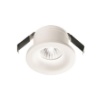 Immagine di Faretto Incasso Tondo Alluminio Bianco Led 4w 3000k Ottica 60° GFA850C Gea