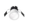 Immagine di Faretto Led A Incasso Rotondo Qebui 56mm Bianco o Nero 8w Ottica 38 GFA950 GFA960 Gea