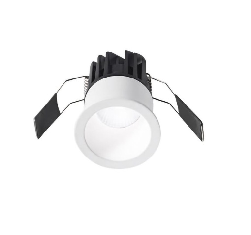 Picture of Faretto Led Da Incasso Rotondo Qebui Bianco Nero Gea Led