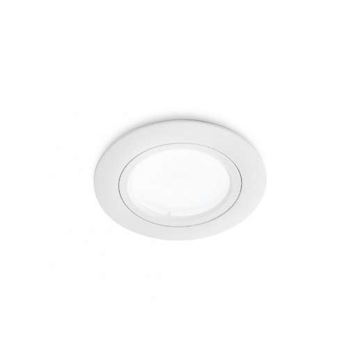 Immagine di Faretto Incasso Rotondo IP44 Per Bagno Bianco Led GU10 GFA310 Gea