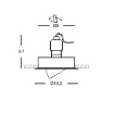 Immagine di Faretto Da Incasso Tondo Orientabile Ariel Oro 1xGU10 GFA003 Gea Led