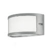 Immagine di Applique Da Esterno Fascia Curva Greta Grigio GES140 Gea Led