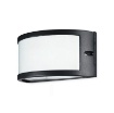 Immagine di Applique Da Esterno Fascia Curva Greta Antracite GES141 Gea Led