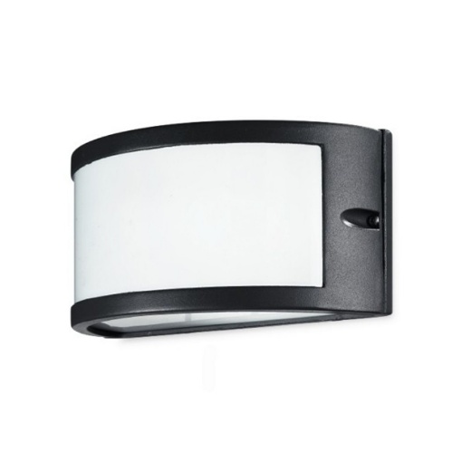 Immagine di Applique Da Esterno Fascia Curva Greta Antracite GES141 Gea Led