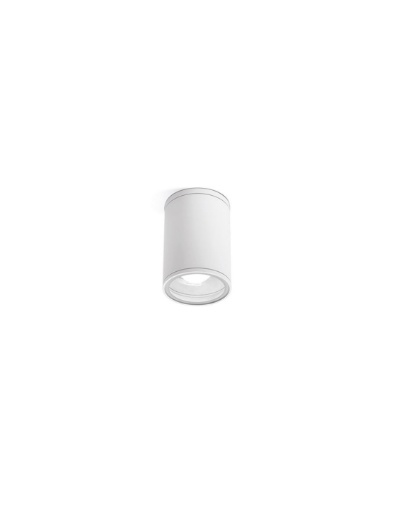 Immagine di Plafone Spot Cilindro Per Esterni E27 Amon Bianco GES1001 Gea Led