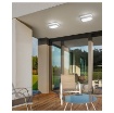 Immagine di Plafoniera Per Esterno 2xE27 Ura Q Grigio GES301 Gea Led