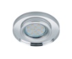 Immagine di Faretto da Incasso Rotondo Kristallglas Pirin GU10 Cromo Trio Lighting