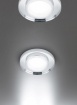 Immagine di Faretto da Incasso Rotondo Kristallglas Pirin GU10 Cromo Trio Lighting