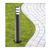 Immagine di Lampione Da Giardino Paletto Rotondo 65cm Antracite IP54 Zeis GES022 Gea Led