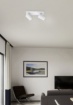 Immagine di Faretto Da Soffitto 2 Spot Orientabili Marley Bianco Trio Lighting