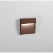 Immagine di Segnapasso Step 1.0 Alluminio Corten Da Esterno LED 6W IP54 Isyluce 503