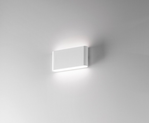 Immagine di Applique Da Esterno Biemissione Wallet mm 175x90x30 LED 20W Bianco Isyluce 504-20