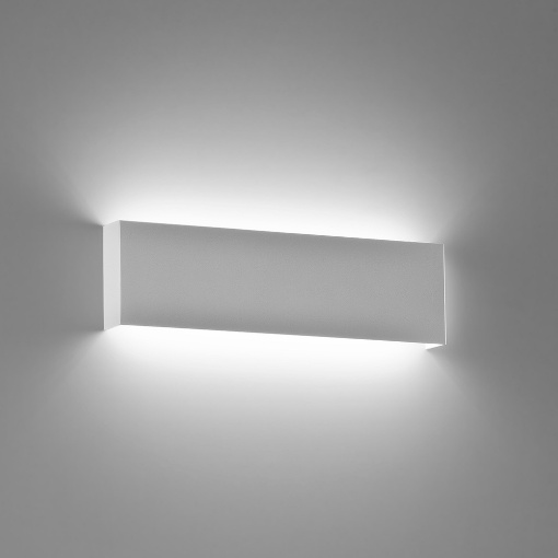 Immagine di Applique Rettangolare Luce Sopra e Sotto Bar Piccola 32cm Led 18w Isyluce