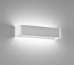 Immagine di Applique Biemissione Cubo Grande Led 12w In Alluminio Bianco Isyluce 906