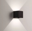 Picture of Applique Cubo Nero Led 6w IP54 Luce Regolabile Interno Esterno Isyluce 916B-21