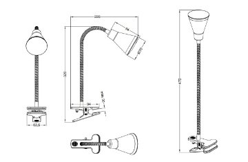 Prodotti con tag lampada led da scrivania 