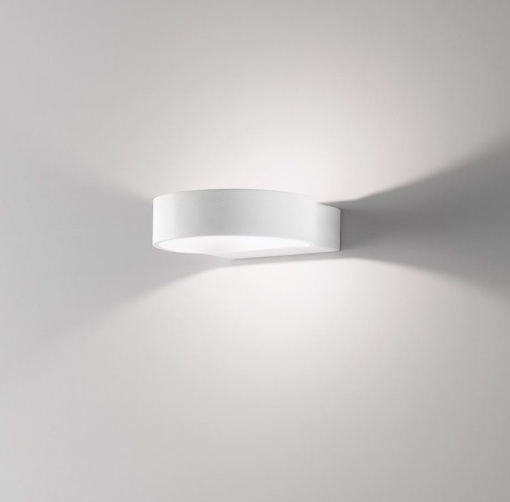 Immagine di Applique Biemissione Cerchio Bianco Led 6w 3000k Isyluce 931