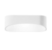 Immagine di Applique Led Biemissione Moderna Drappo Bianco 20w 3000k 4000k Isyluce 932