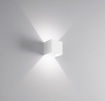 Immagine di Applique Cubo Led 10w 3000k Luce Sopra e Sotto Kubie Bianco IP20 Isyluce 950