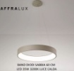 Immagine di Sospensione Led Band Diodi Ø60 cm Sabbia 2049 Affralux