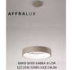 Immagine di Sospensione Led Band Diodi Ø45 cm Sabbia 2070S Affralux