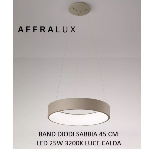 Picture of Sospensione Led Band Diodi Ø45 cm Sabbia 2070S Affralux