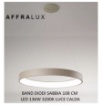 Immagine di Lampadaro Cerchio Led Band Diodi Ø108 cm Sabbia 2074 Affralux