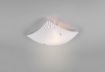 Immagine di Lampada Soffitto Quadrata Vetro Trasparente Elisa 1xE27 Trio Lighting