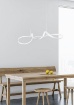 Immagine di Lampadario Perugia Bianco Moderno Intreccio Led 37w Dimmerabile 4000k Trio Lighting