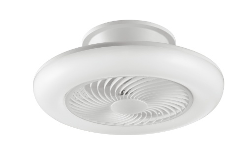 Immagine di Plafoniera Con Ventilatore Led 40w Dimmerabile Wifi Aliseo Intec Light