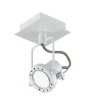 Immagine di Faretto Spot Metallo Bianco Orientabile Techno GU10 Intec Light