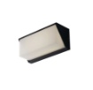 Immagine di Applique Da Esterno Squadrato Antracite Led CCT 12w Luxon IP54 Intec Light