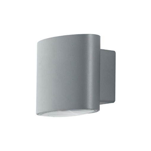 Immagine di Applique Da Esterno Biemissione Led CCT Grigio Boxter IP44 Intec Light