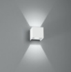 Immagine di Lampada Parete Cubotto Bianco IP54 Led CCT 10W Fascio Luce Regolabile Alfa Intec Light