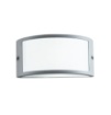 Immagine di Applique Curva Da Esterno Grigio Silver IP54 Austin Intec Light