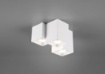 Immagine di Plafoniera 3 Cubi GU10 Fernando Bianco Opaco Trio Lighting