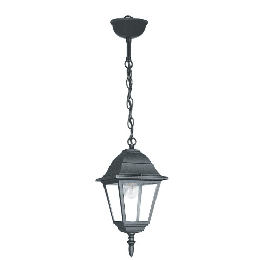 Picture of Lampadario Lanterna Classica Da Esterno Nero Roma Intec Light