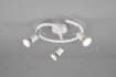 Immagine di Plafoniera Girandola 3 Spot GU10 Orientabili Paris Bianco Trio Lighting