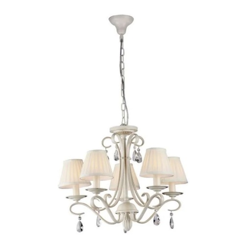 Immagine di Lampadario Brionia Beige/Oro 5 Luci Ø58 cm Maytoni