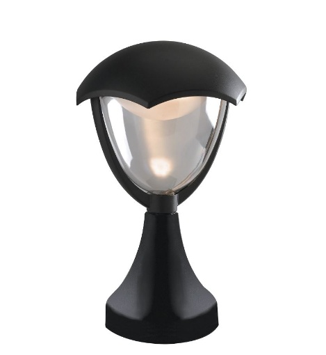 Immagine di Lampioncino Led Basso Nero Per Giardino 31 cm