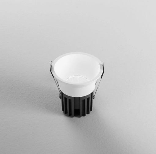 Immagine di Incasso Rotondo 100 mm Bianco Led CCT 18w Luce Selezionabile