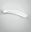 Immagine di Applique Curva Gesso Verniciabile 35 Cm Led 7w Luce Selezionabile