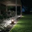 Immagine di Lampioncino Basso Da Giardino 25 cm Bronzo Led CCT Luce Selezionabile IP65