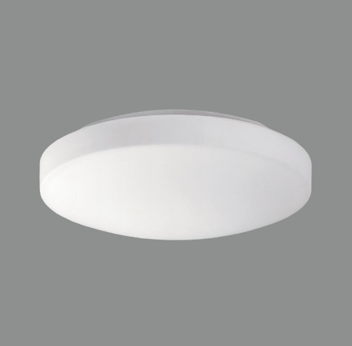 Immagine di Plafoniera Moon Led 18w Switch CCT 2700k/3000k Bianco Ø28 cm IP44 ACB