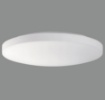 Immagine di Plafoniera Moon Bianca Paralume Vetro Led 36w CCT 2700k/3000k Ø50 cm IP44 ACB